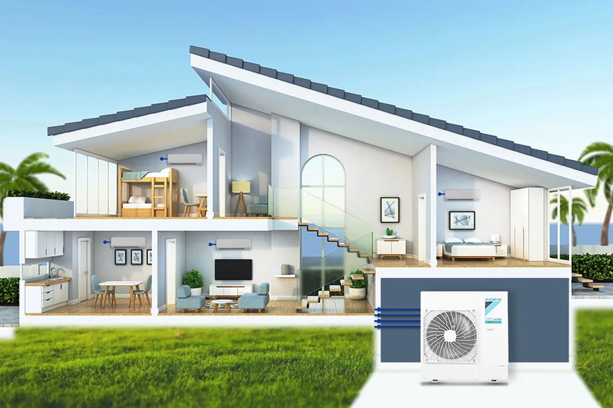 Giải pháp hệ thống điều hòa cho Villa, Biệt Thự