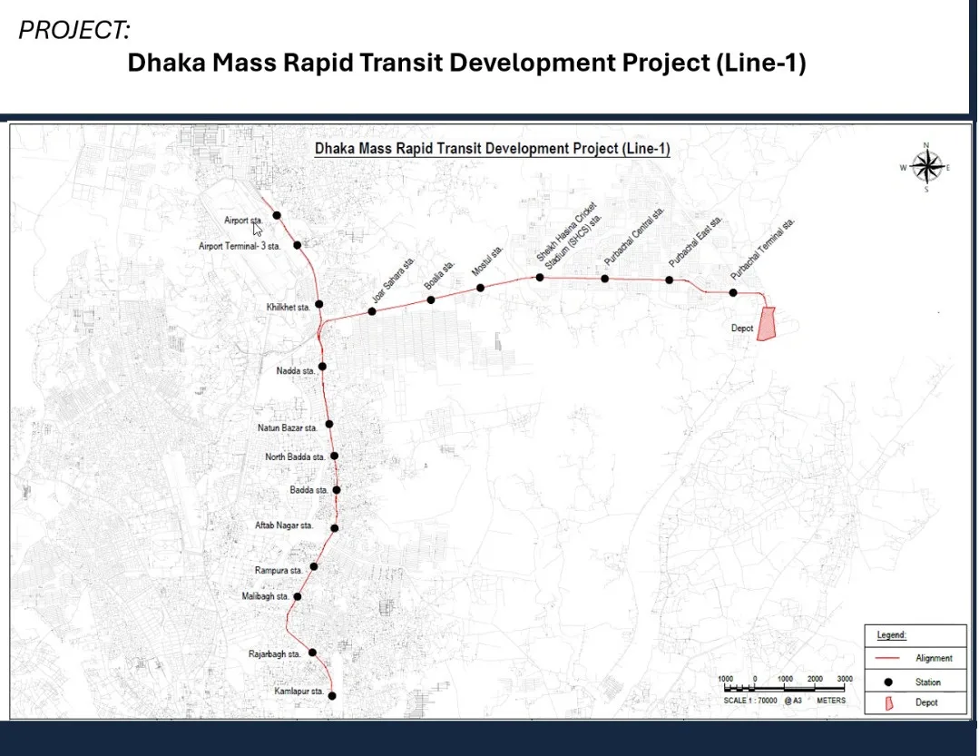 Gói Thầu CP.04 – Tuyến Tàu Ngầm Dhaka Metro